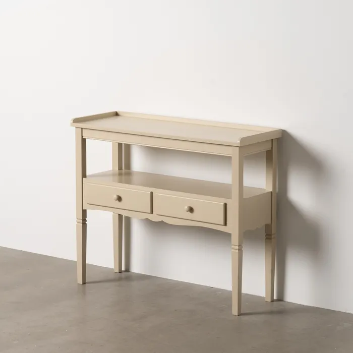 Boho - Consolă MDF crem|Mobilier versatil și elegant