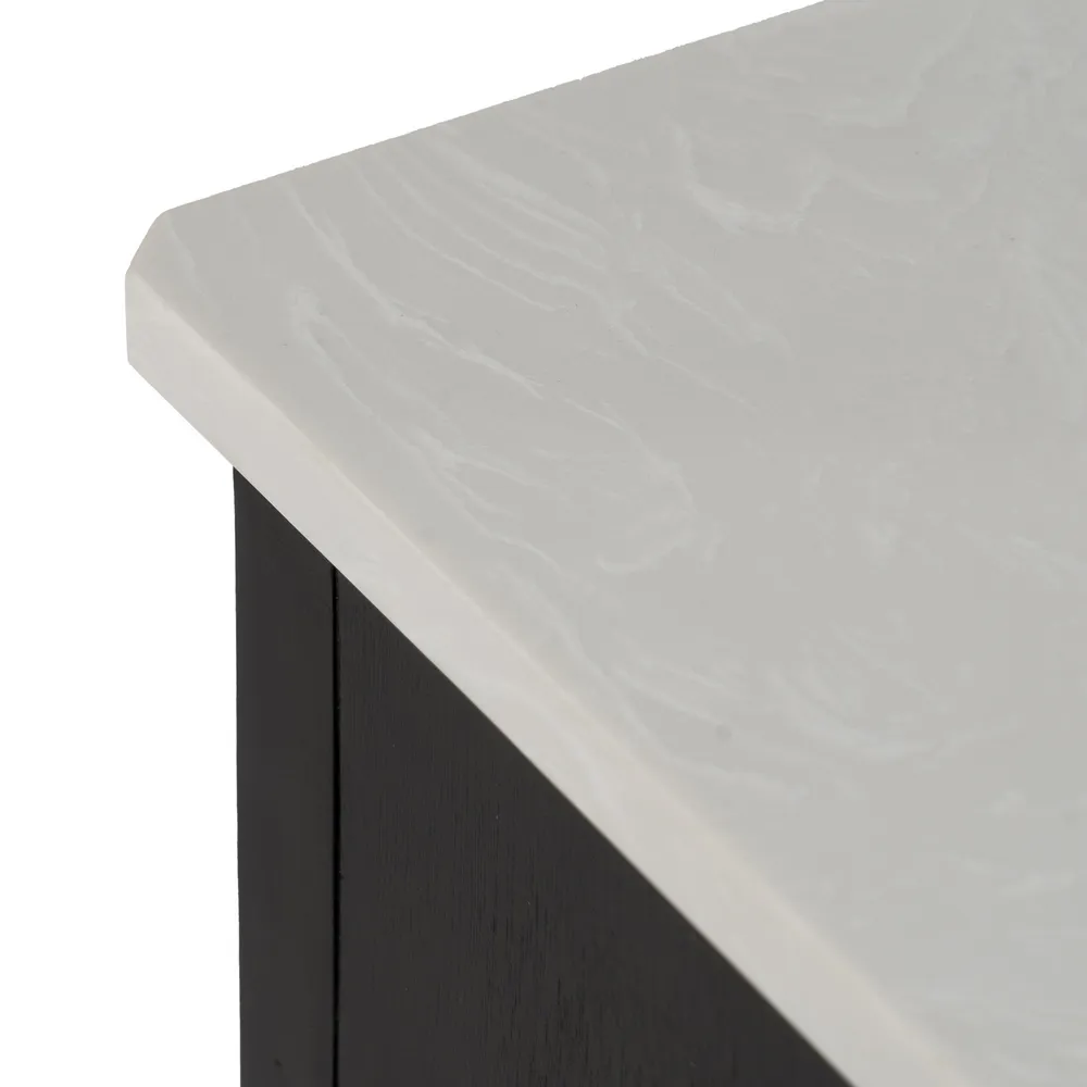 Consola eleganta cu blat de marmura | Mobilier hol versatil [5]