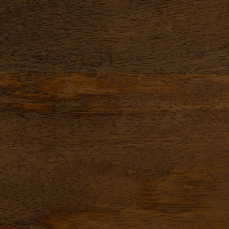 Consolă mango natural Ixia – picioare X, design modern din lemn masiv – vedere laterală [3]