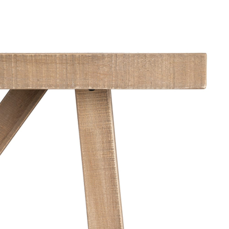 Consola lemn de cauciuc natur modernă [3]