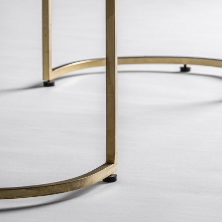 Consola Art Deco mango crem auriu|Console elegante [6]