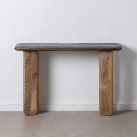 MEGA PROMOTII - Consola Rustic Lemn Mango CreativDeco - Design Organic pentru Holuri