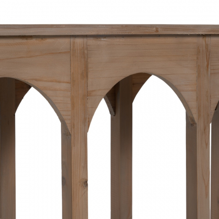 Consola Vintage Lemn Pin Reciclat CreativDeco - Mobilier Rustic cu Finisaj Antichizat [3]