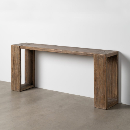 Console - Consolă din lemn de ulm reciclat 178 cm