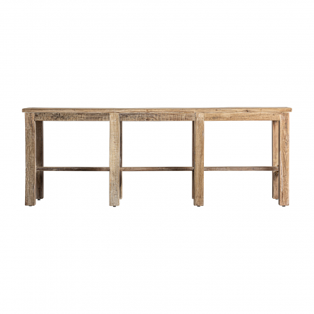 Colonial - Consola coloniala lemn recuperat|Console autentice