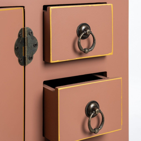 Consolă din MDF maro mocha cu accente orientale [4]