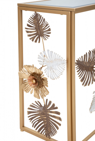 Consola Glam Floris, auriu, multicolor - CreativDeco.ro [3]