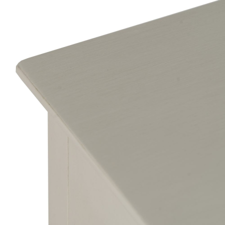 Consola gri deschis cu sertare ratan design modern [3]