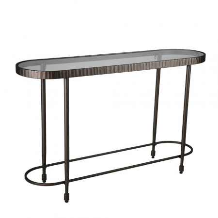 Console - Consola gunmetal Granaz - design modern elegant