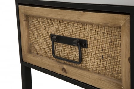 Consola hol metalica 3 sertare|Mobilier hol, mese consola design unic|CreativDeco [7]