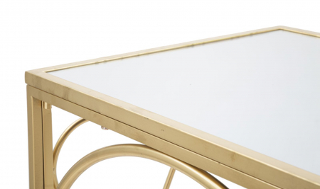 Consola Heart, fier/oglinda, auriu [6]