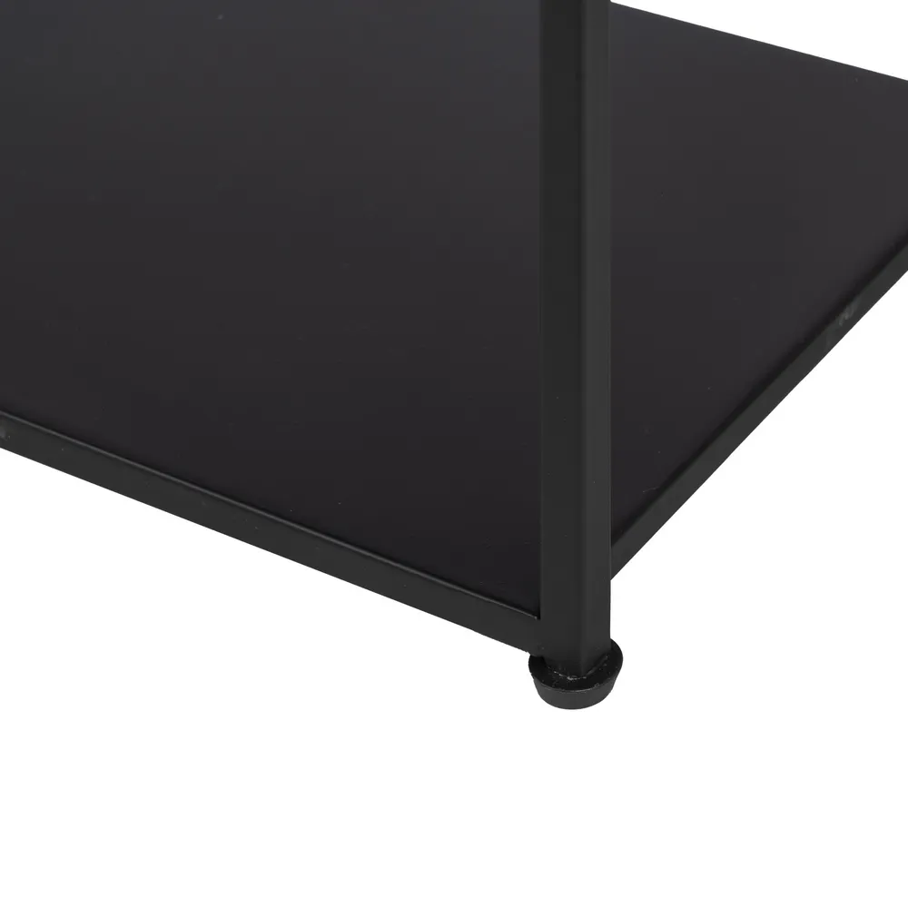 Consola hol neagra metal minimalista | Mobilier intrare modern [7]