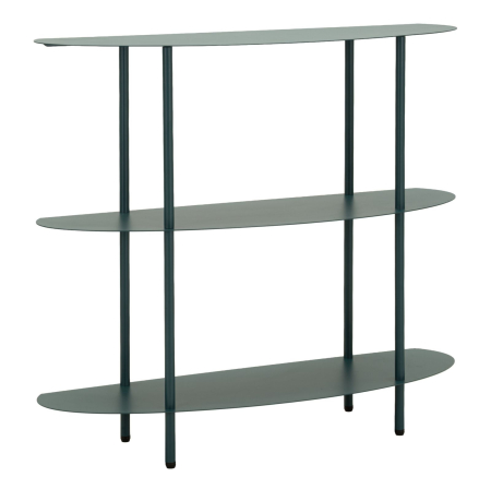 Mobilier - Consola metalica verde petrol 90x28x81 cm