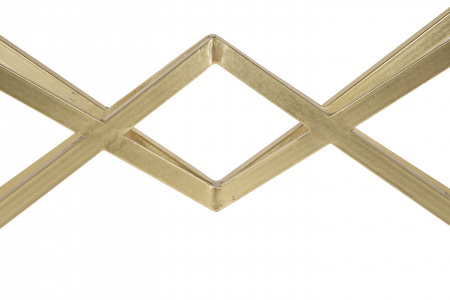 Consola metalica aurie cu blat negru Piramid | creativdeco [7]