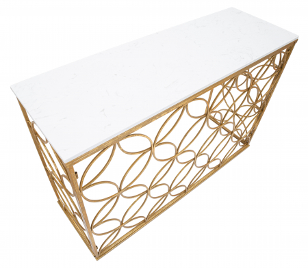 Consola Star marmura, auriu alb - creativdeco.ro [6]
