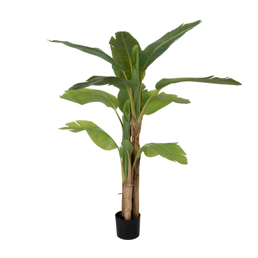 Obiecte decorative - Bananier Artificial in Ghiveci | Plante Tropicale Artificiale Inalte