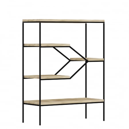 Corp cu rafturi sonoma structura metal Step