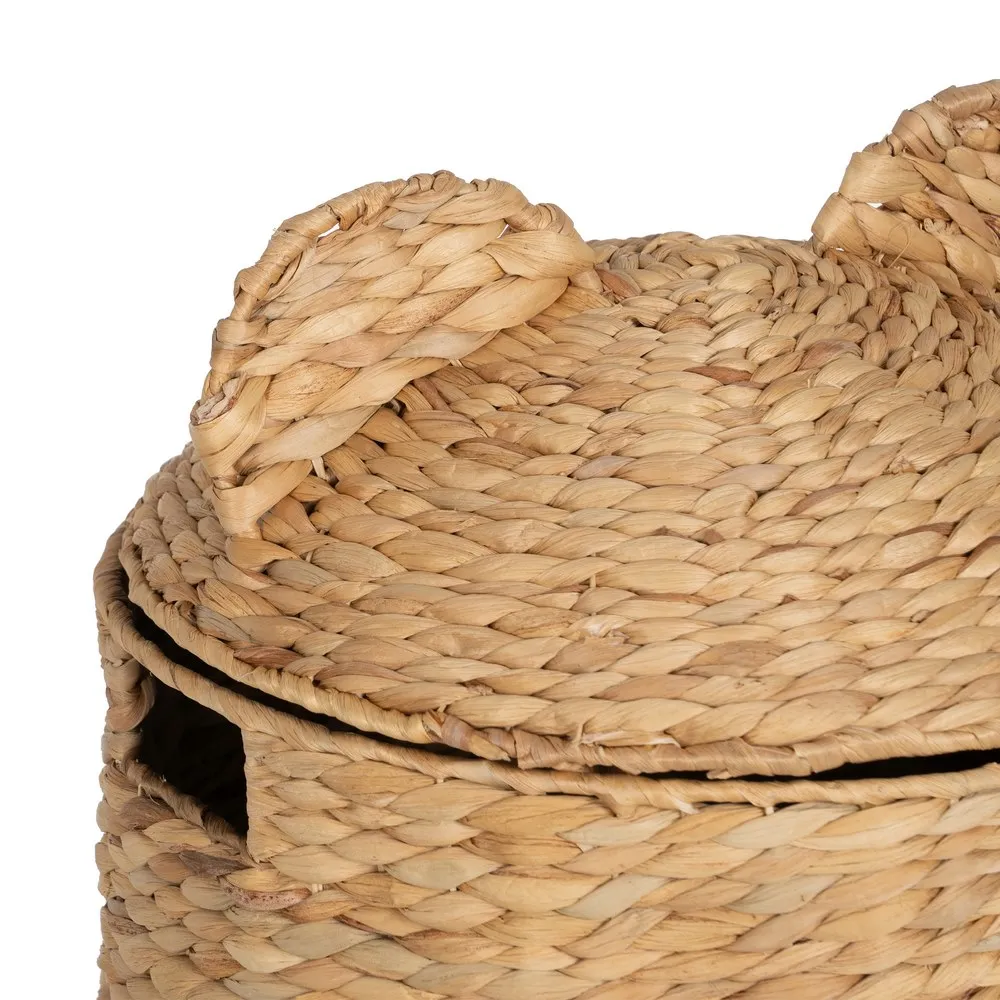 Coș de Depozitare cu Capac Ursulet- Prietenii Animalelor | solutii organizare jucării| CreativDeco [3]