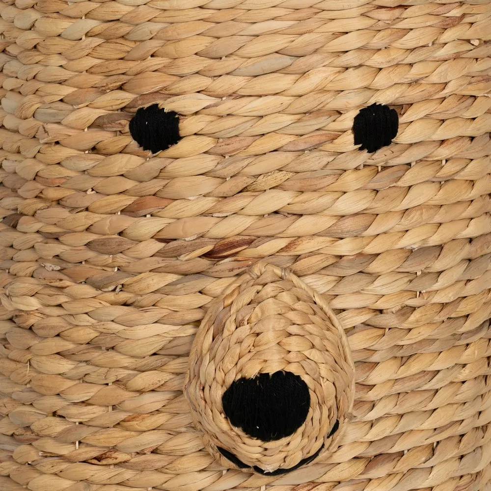 Coș de Depozitare cu Capac Ursulet- Prietenii Animalelor | solutii organizare jucării| CreativDeco [6]
