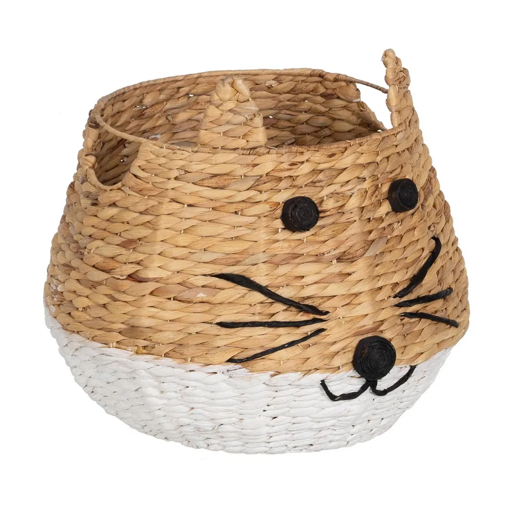 Coșuri depozitare - Coș de Depozitare Pisicută - Prietenii Animalelor | solutii organizare jucării| CreativDeco