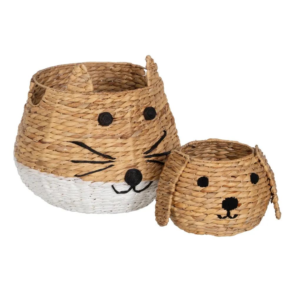 Coș de Depozitare Pisicută - Prietenii Animalelor | solutii organizare jucării| CreativDeco [1]