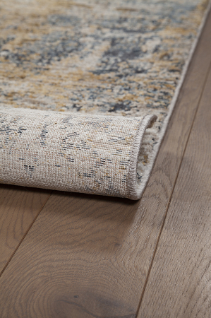 Covor abstract modern albastru bej|Covoare versatile premium [4]