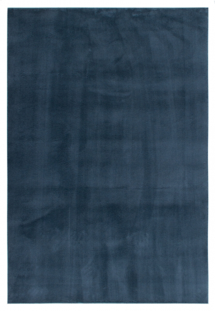 Textile - Covor modern minimalist albastru|Covoare pufoase premium