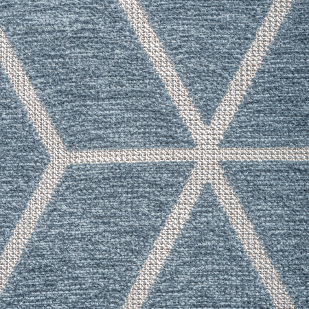 Covor albastru geometric|Covoare contemporane mari [2]