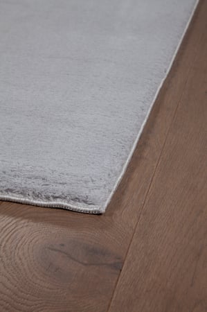 Covor modern minimalist argintiu|Covoare pufoase premium [3]