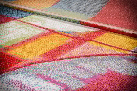 Covor abstract multicolor mare|Covoare artistice premium [6]