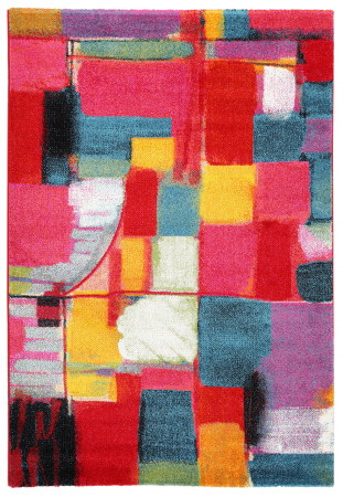 Textile - Covor abstract multicolor modern|Covoare artistice premium