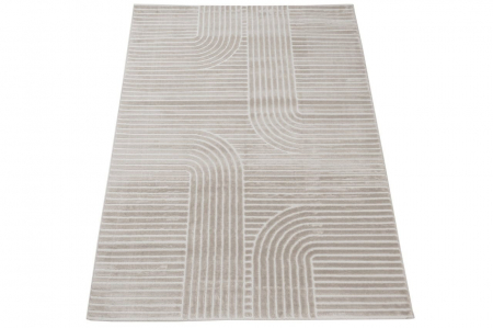 Covor modern geometric bej|Covoare moderne premium [1]