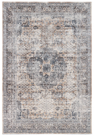 Textile - Covor vintage urban crem albastru|Covoare versatile premium
