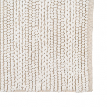 Covor crem lana bumbac textil scandinav [2]