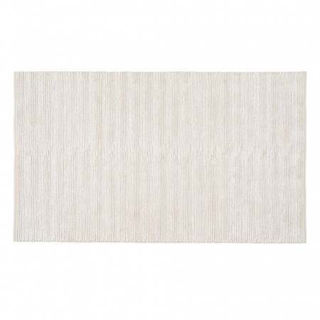 Covoare exterior - Covor crem lana bumbac textil scandinav