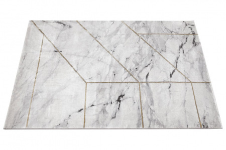 Covor modern aspect marmura alb gri|Covoare moderne premium [3]