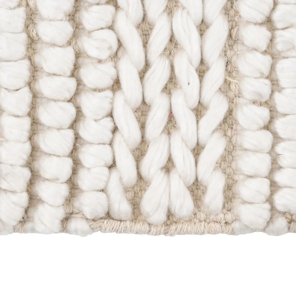 Covor decorativ crem relief | Covoare confortabile CreativDeco [3]