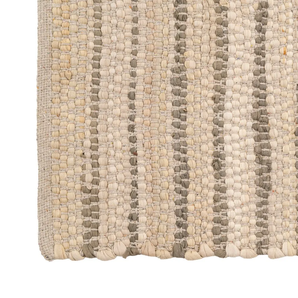 Covor decorativ din bumbac în nuanțe naturale 200x300 cm [5]