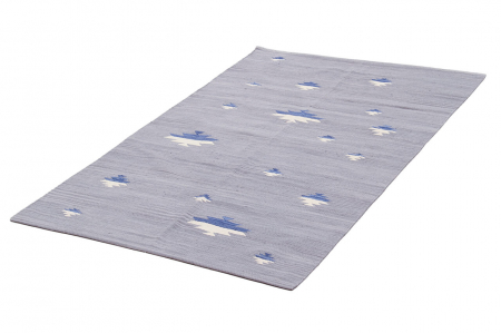 Covor gri pentru living|Covoare moderne din bumbac [3]