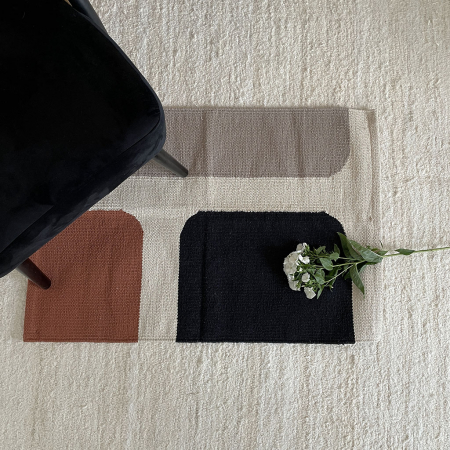 Covor Bumbac Ruginiu|Covoare Design Premium [2]