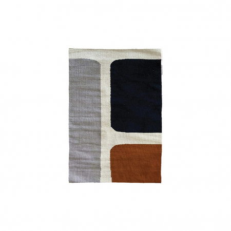 Textile - Covor Bumbac Ruginiu|Covoare Design Premium