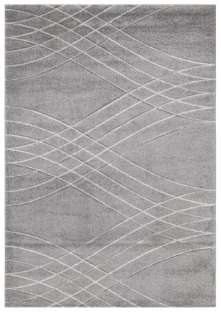 Textile - Covor contemporan geometric gri|Covoare moderne premium