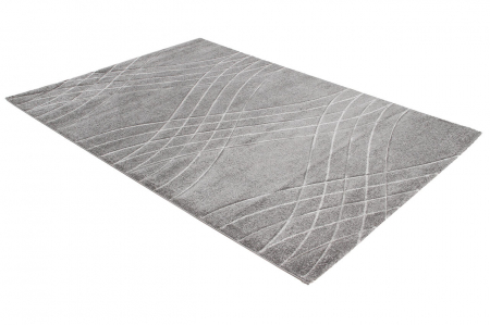 Covor contemporan geometric gri|Covoare moderne premium [2]