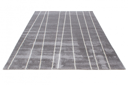 Covor modern geometric alb-gri|Covoare contemporane premium [1]