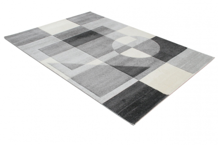 Covor contemporan geometric gri|Covoare moderne premium [2]