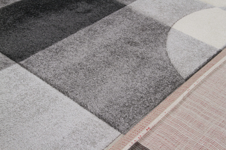 Covor contemporan geometric gri|Covoare moderne premium [6]