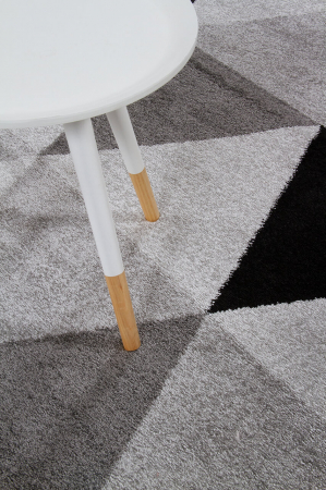 Covor modern geometric gri|Covoare contemporane premium [1]