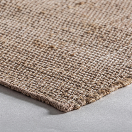 Covor boho iuta bumbac maro|Covoare naturale [1]