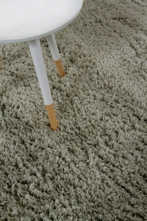 Covor modern pufos verde salvie|Covoare contemporane premium [5]