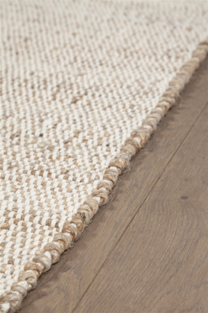 Covor rustic reversibil alb|Covoare naturale premium [4]